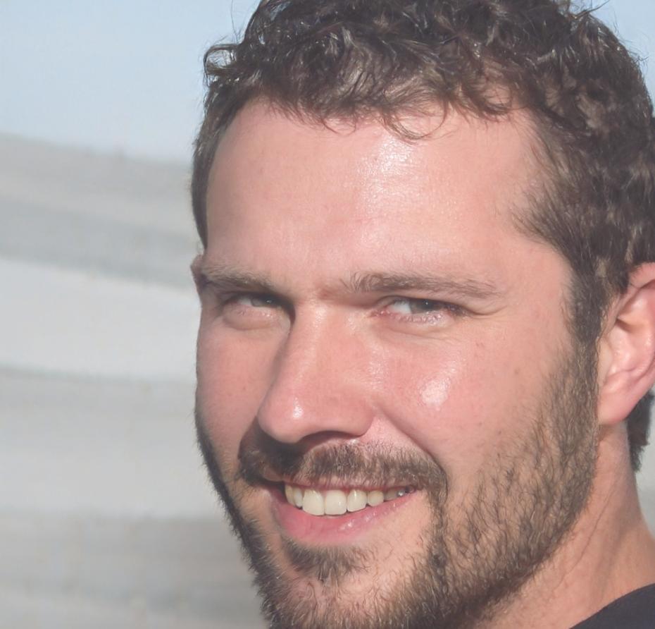Professional team member portrait